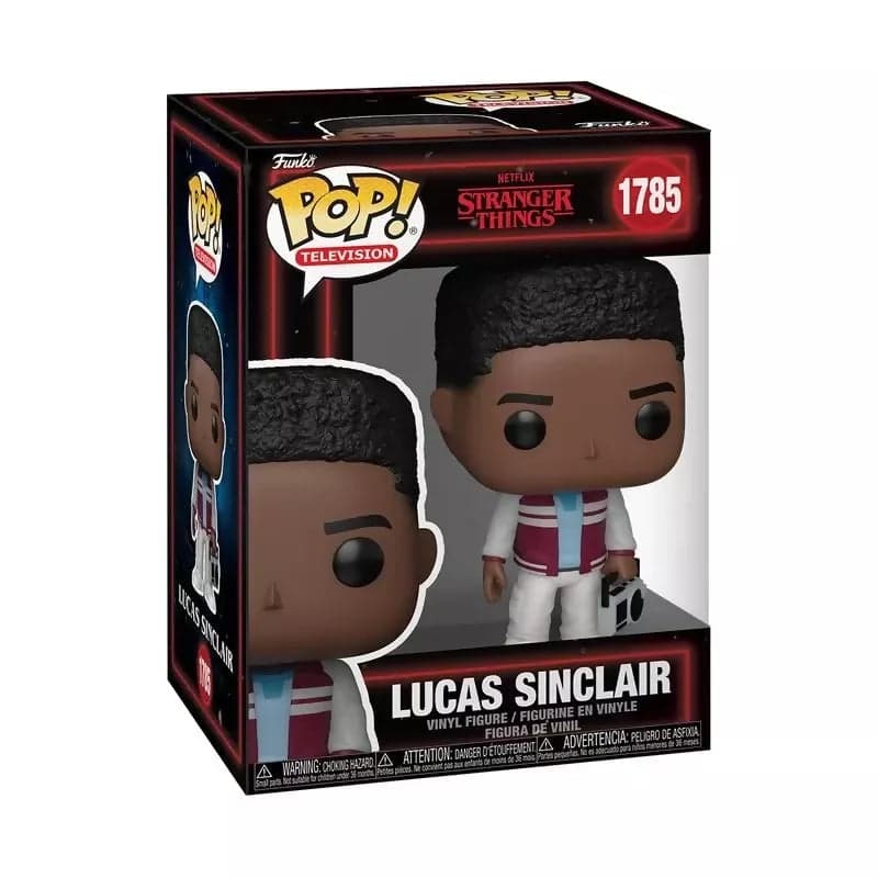 STRANGER THINGS S5 - POP TV N° 1785 - Lucas Sinclair with Boombox in Storia Cartoleria Deja Vu - Crotone, commercioVirtuoso.it