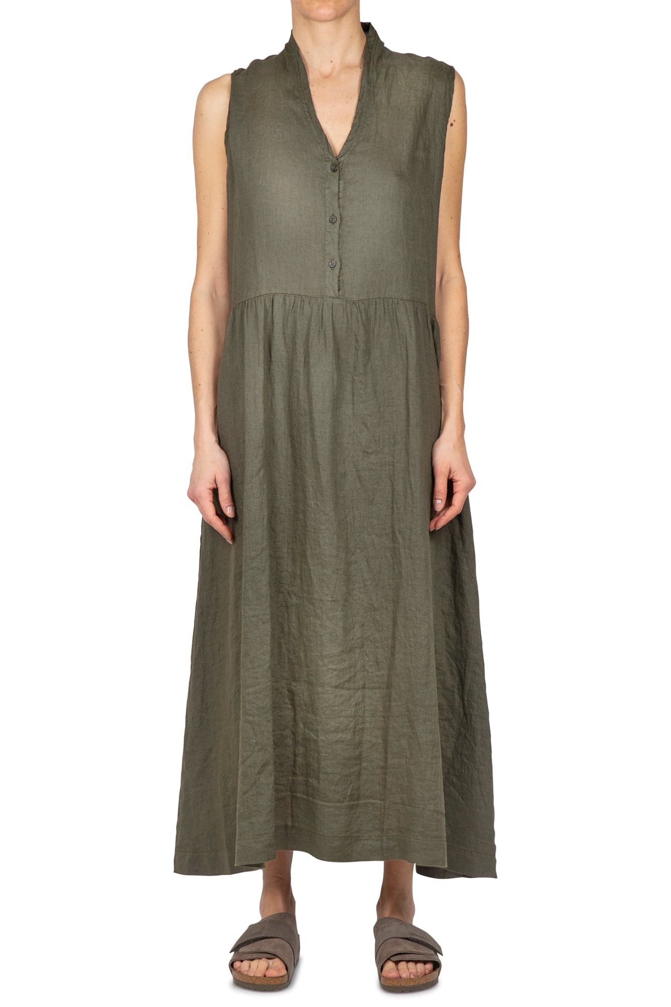 MAMA B Mama B - Abito - 450665 - Verde da donna in Casual Drestige - Casamassima, commercioVirtuoso.it