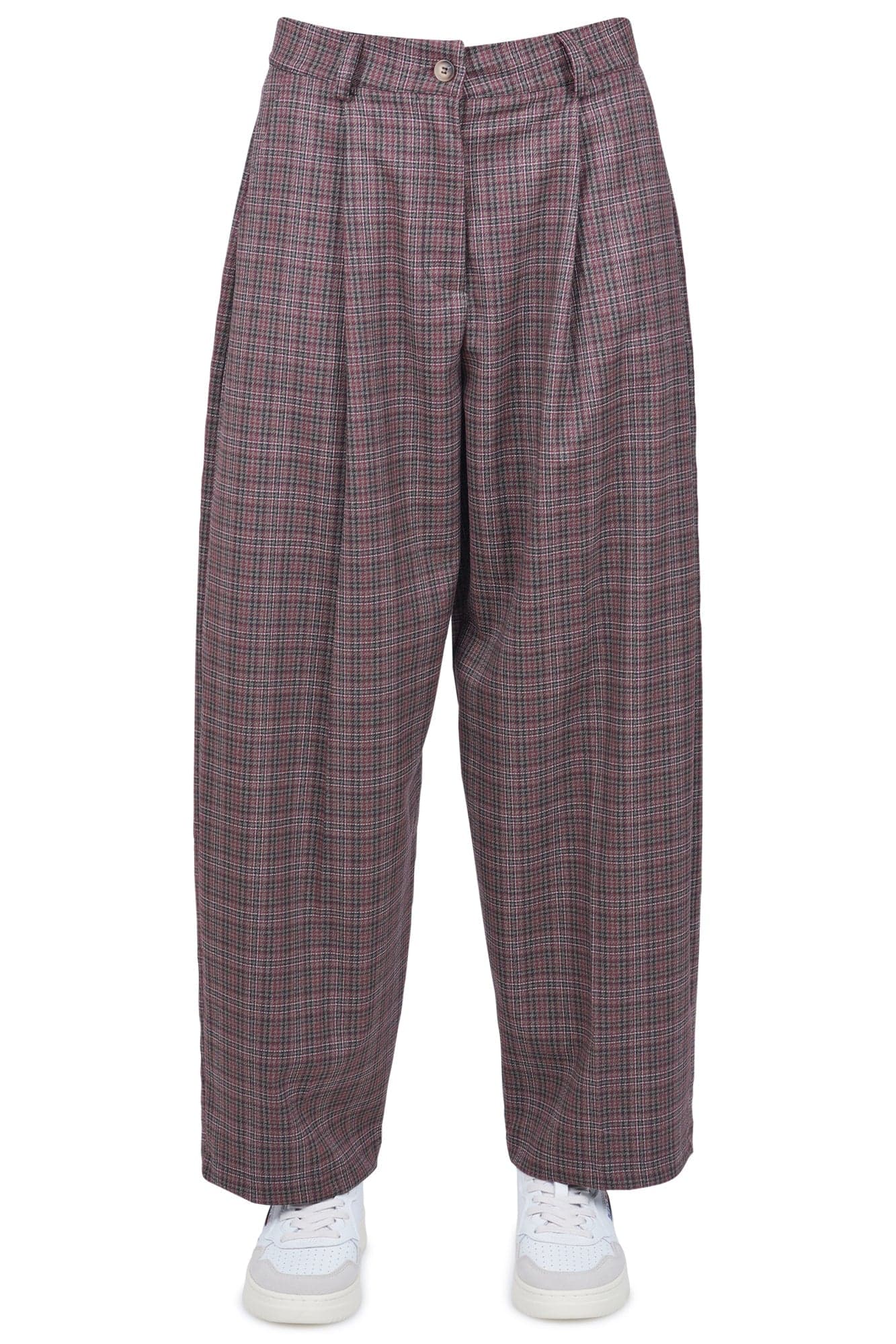 LA FEMME BLANCHE La Femme Blanche - Pantalone - 461751 - Fantasia Marrone da donna in Pantaloni Drestige - Casamassima, commercioVirtuoso.it
