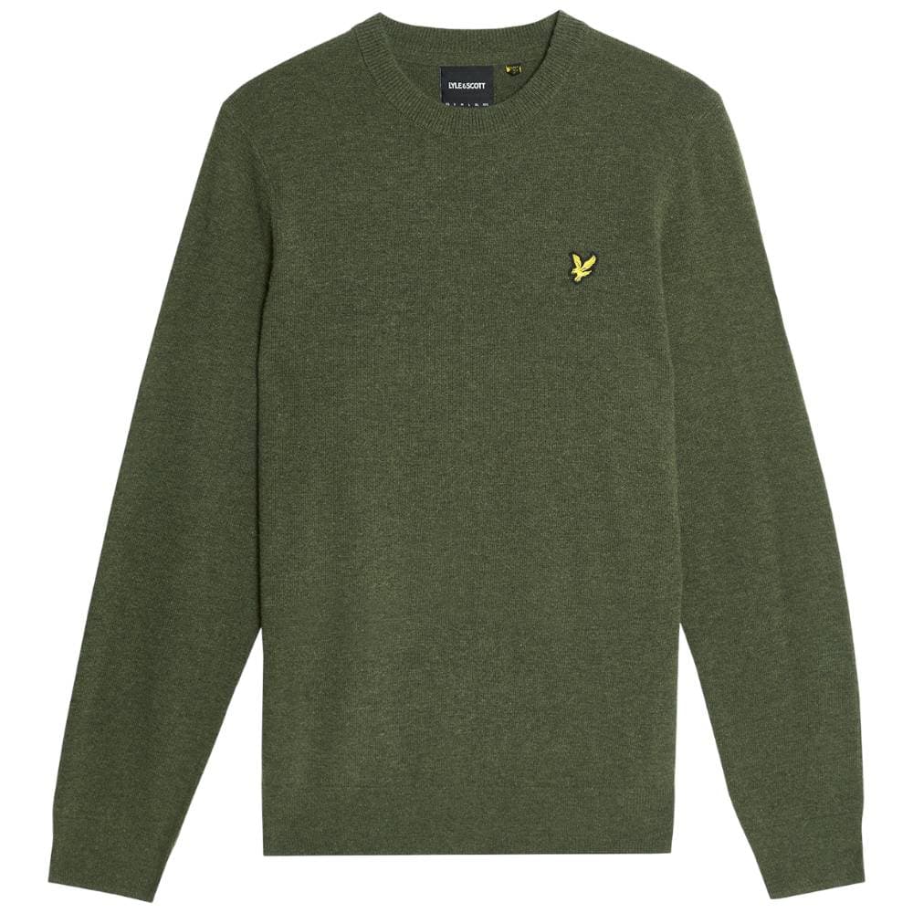 Lyle & Scott maglione lana verde KN2114VC in Maglioni Prodotti di Classe - Nocera Superiore, commercioVirtuoso.it