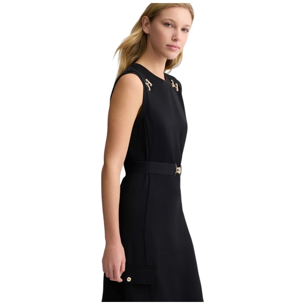 Liu Jo abito corto nero con cintura TA5139TS923 22222 Vestiti Liu Jo