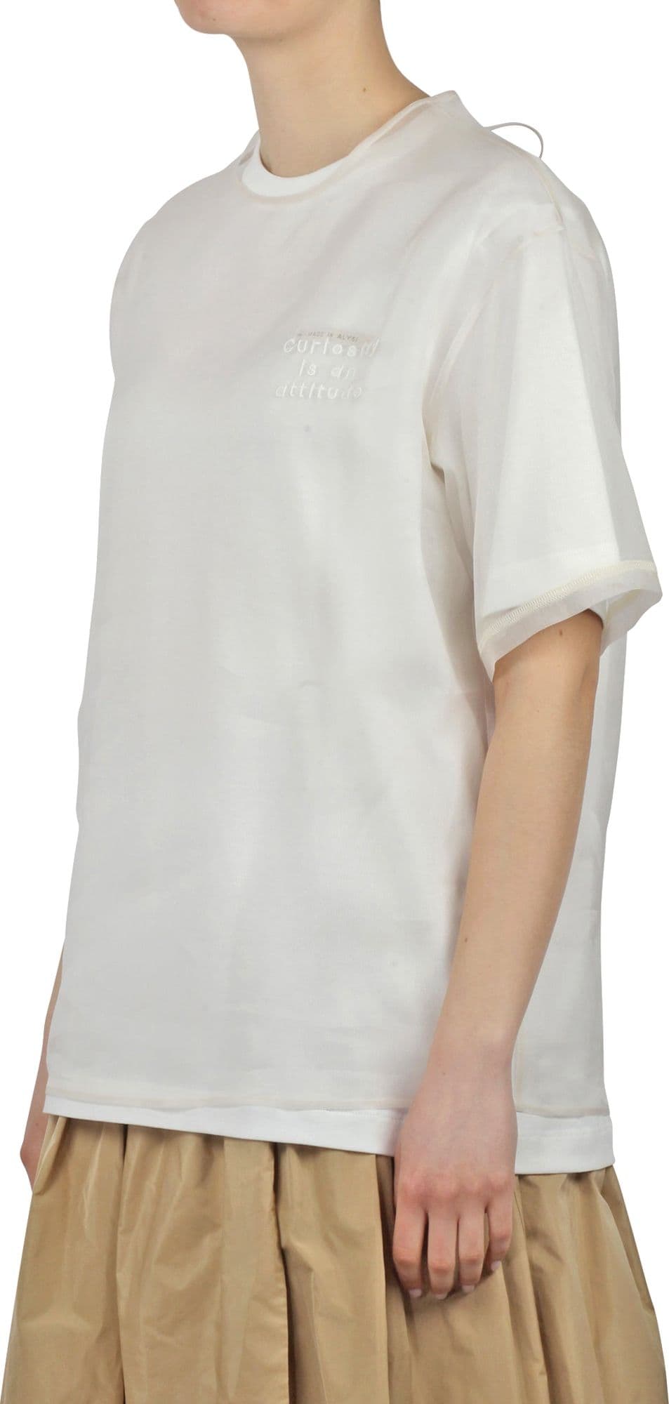 Alysi - T-shirt - 451046 - Bianco da donna in T-shirt Drestige - Casamassima, commercioVirtuoso.it