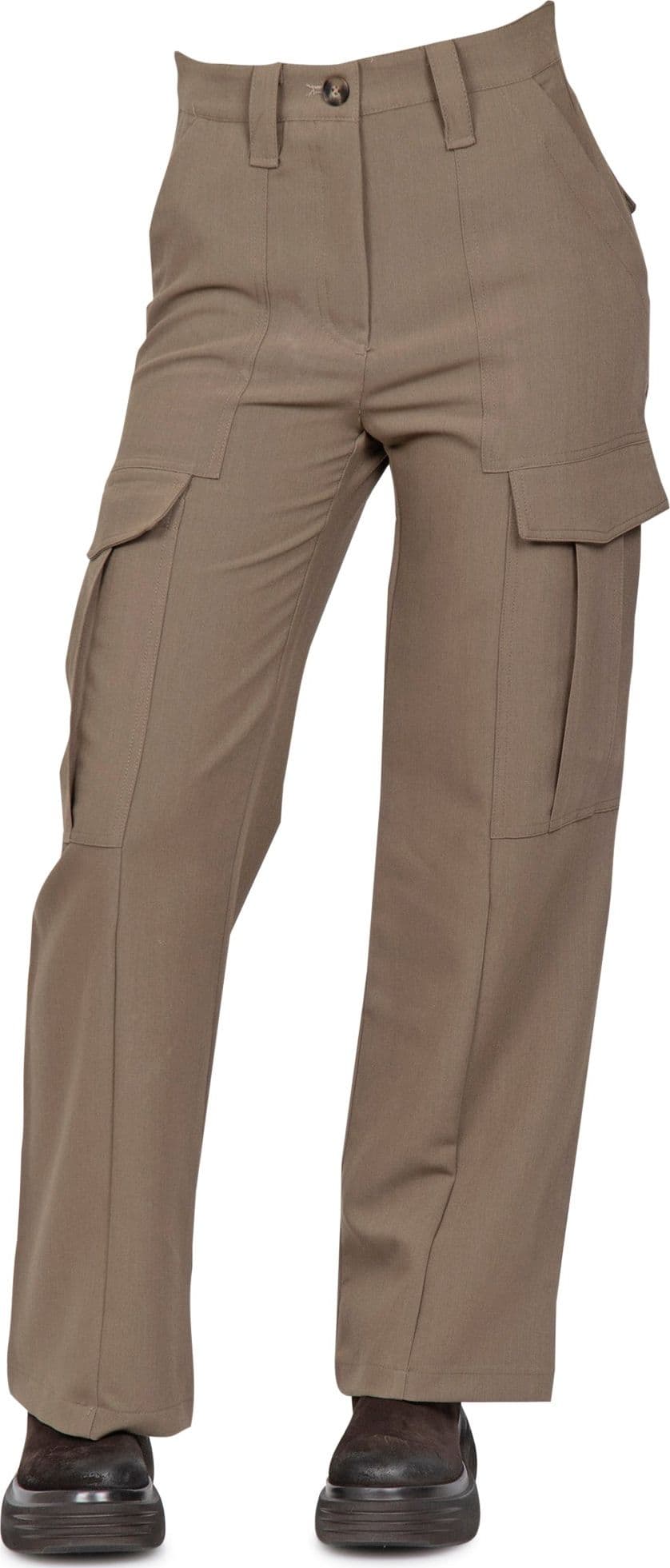 LA FEMME BLANCHE La Femme Blanche - Pantalone - 421288 - Oliva da donna in Pantaloni Drestige - Casamassima, commercioVirtuoso.it