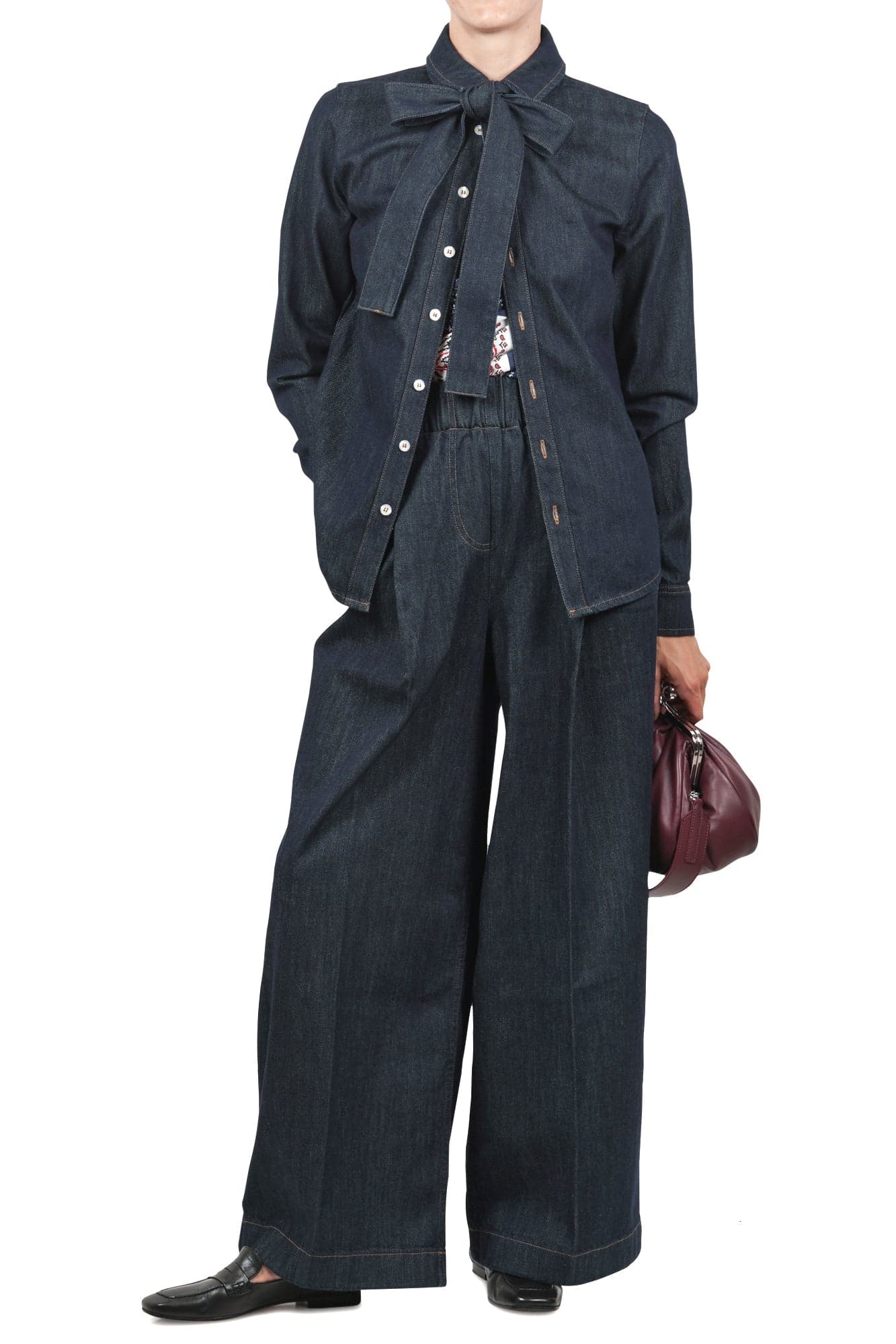 Semi-Couture Semi Couture - Camicia - 460074 - Denim da donna in Bluse e camicie Drestige - Casamassima, commercioVirtuoso.it