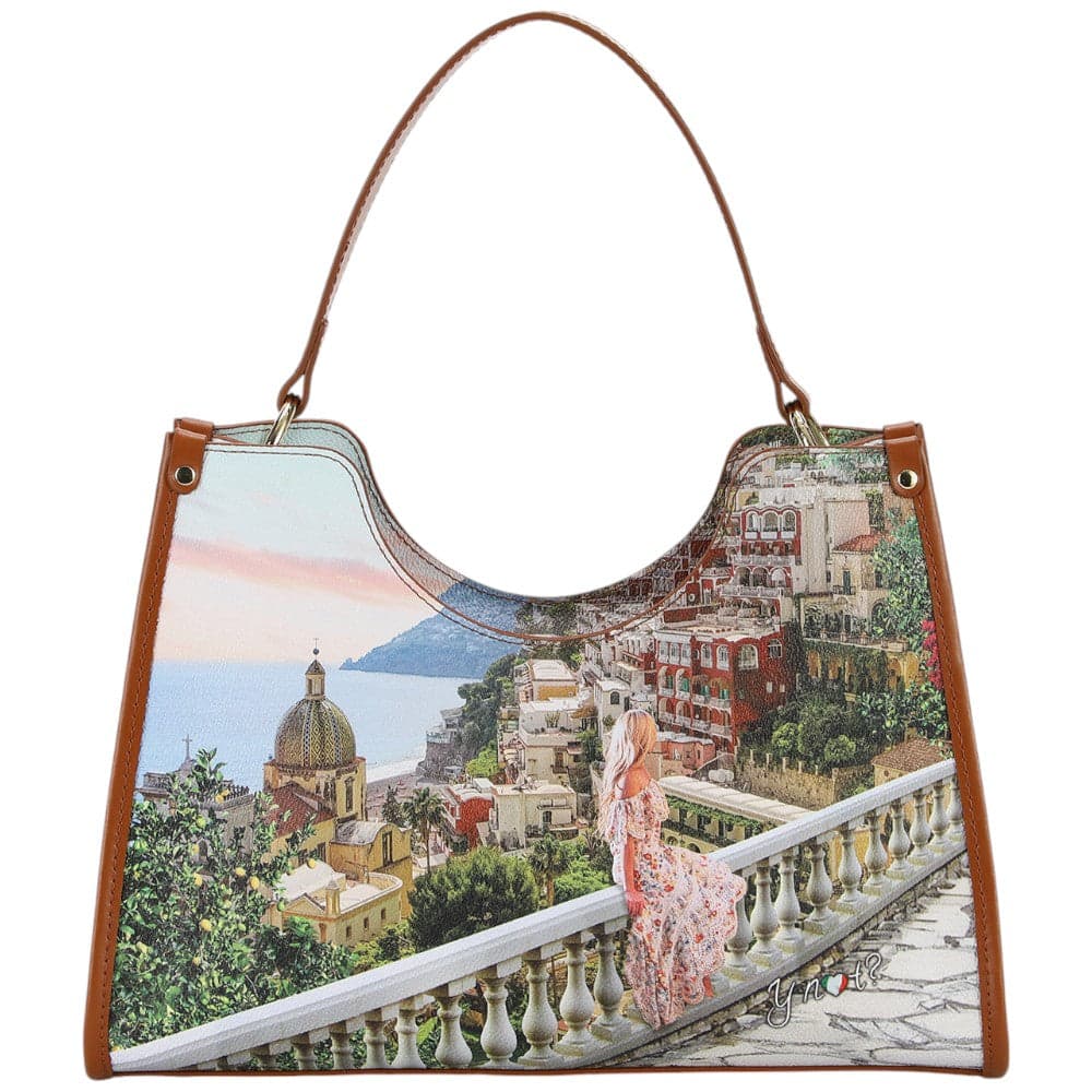 YNot beauty tote bag small stampa Drimming Coast YES704S5