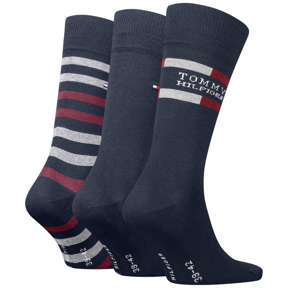Tommy Hilfiger gift box 3 paia di calzini blu 701235376001 in Calze Prodotti di Classe - Nocera Superiore, commercioVirtuoso.it