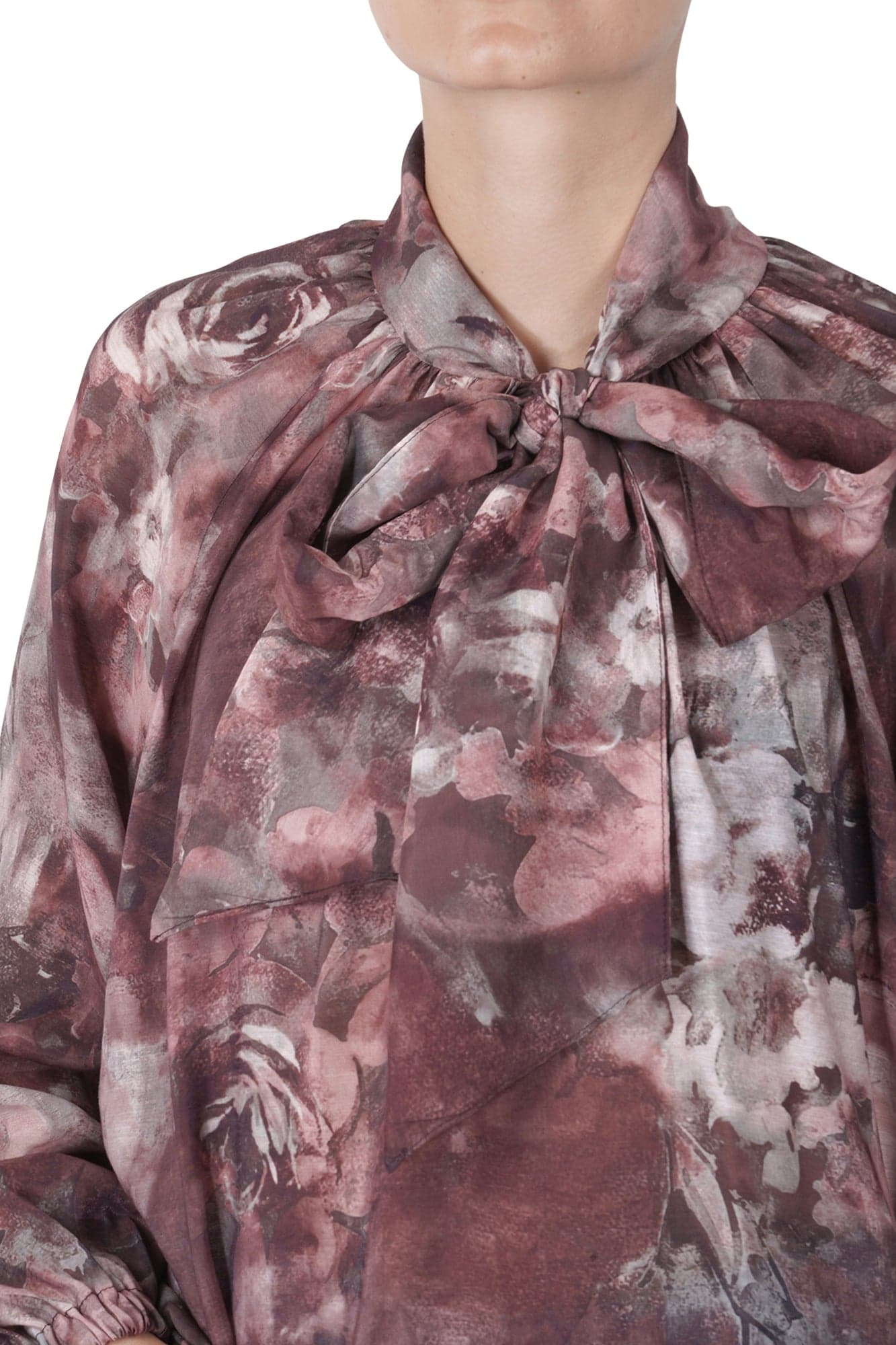SO ALLURE So Allure - Camicia - 460562 - Fantasia Bordeaux da donna in Bluse e camicie Drestige - Casamassima, commercioVirtuoso.it