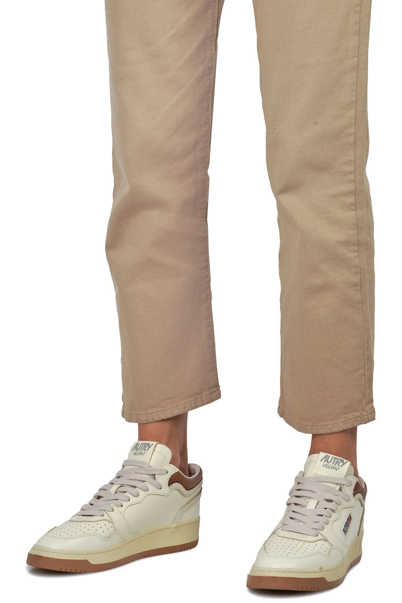 AUTRY Autry - Sneakers - 460603 - Panna/Nocciola da donna in Sneaker casual Drestige - Casamassima, commercioVirtuoso.it