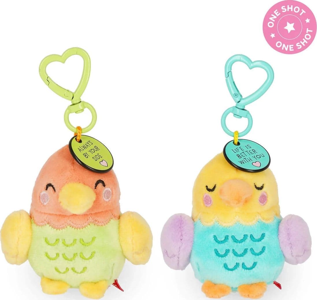 2 Portachiavi con Peluche - Super Soft! - Tiny legami in Storia Cartoleria Deja Vu - Crotone, commercioVirtuoso.it