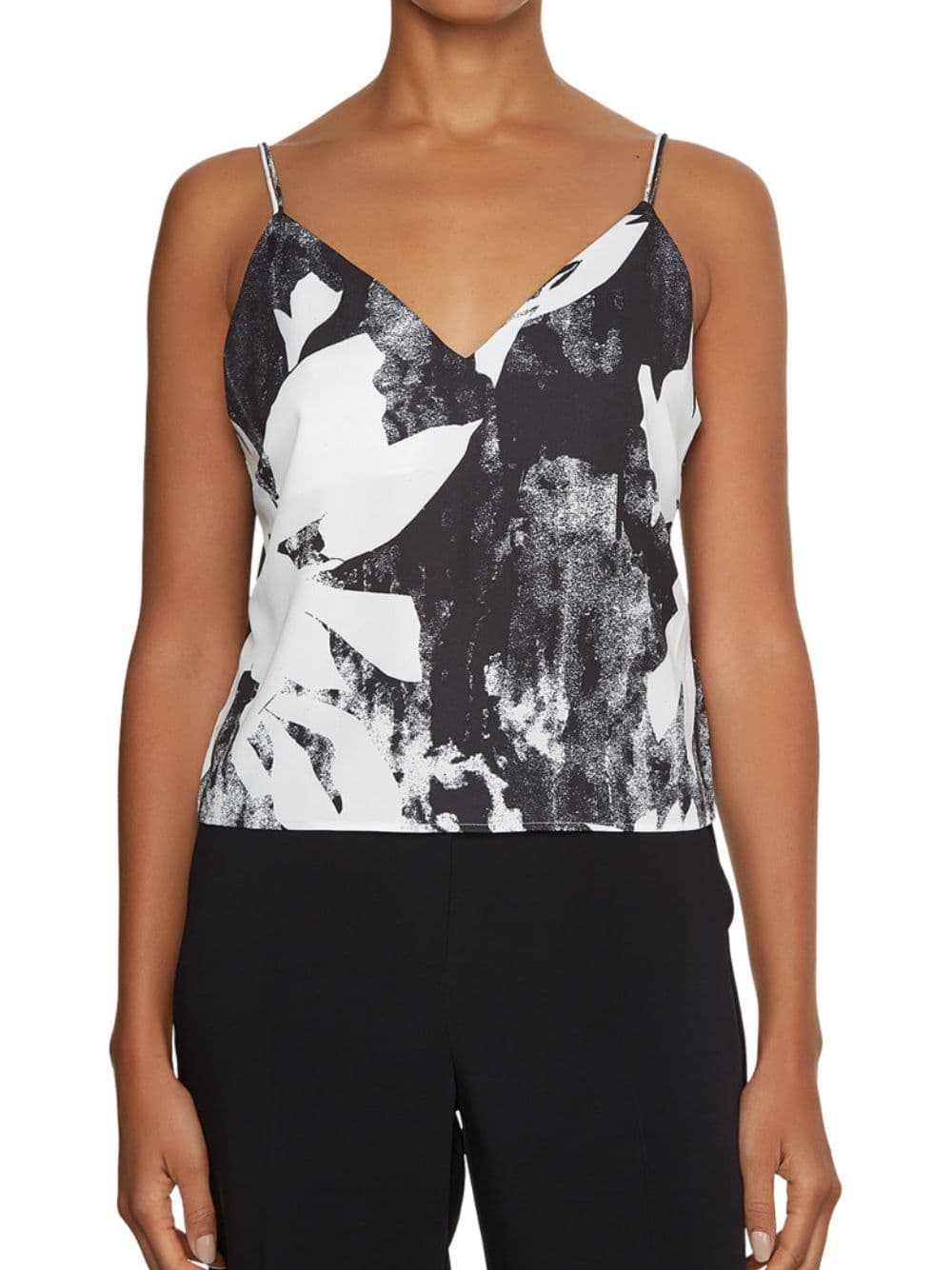 calvin klein BLUSA FANTASIA FLOREALE da donna in T-shirt Drestige - Casamassima, commercioVirtuoso.it