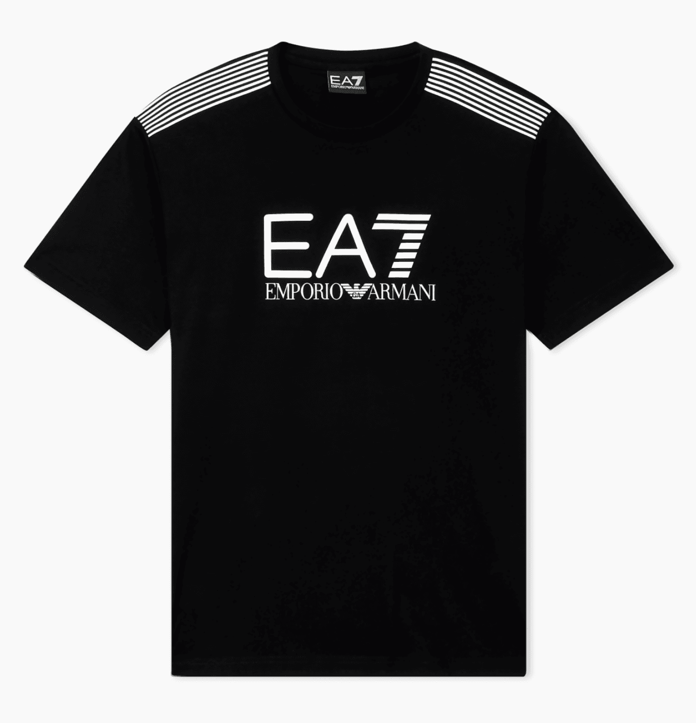 Emporio Armani T-Shirt Uomo Girocollo 7 Lines in Jersey Di Misto Cotone Asv in T-shirt Euforia - Bronte, commercioVirtuoso.it