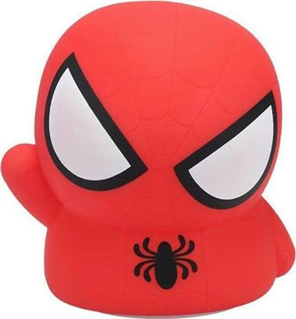 Lampada Squishy Glow in Silicone Spider-Man in Lampadari Cartoleria Deja Vu - Crotone, commercioVirtuoso.it