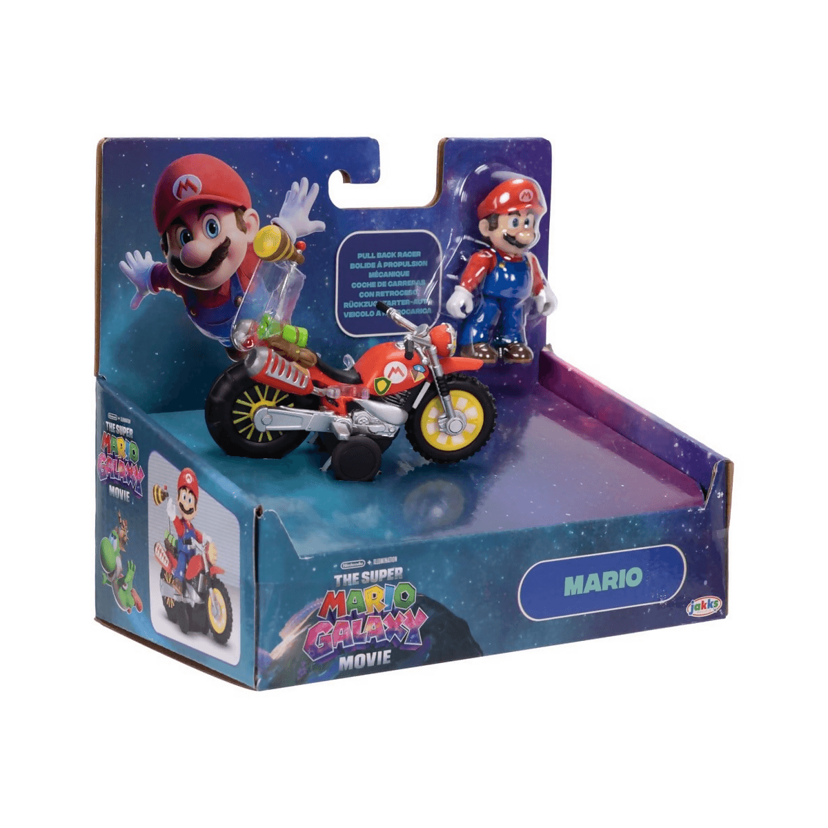 uper Mario Galaxy, the movie Figure with Mario Pull-Back Motorcycle 6 cm in Animali Cartoleria Deja Vu - Crotone, commercioVirtuoso.it