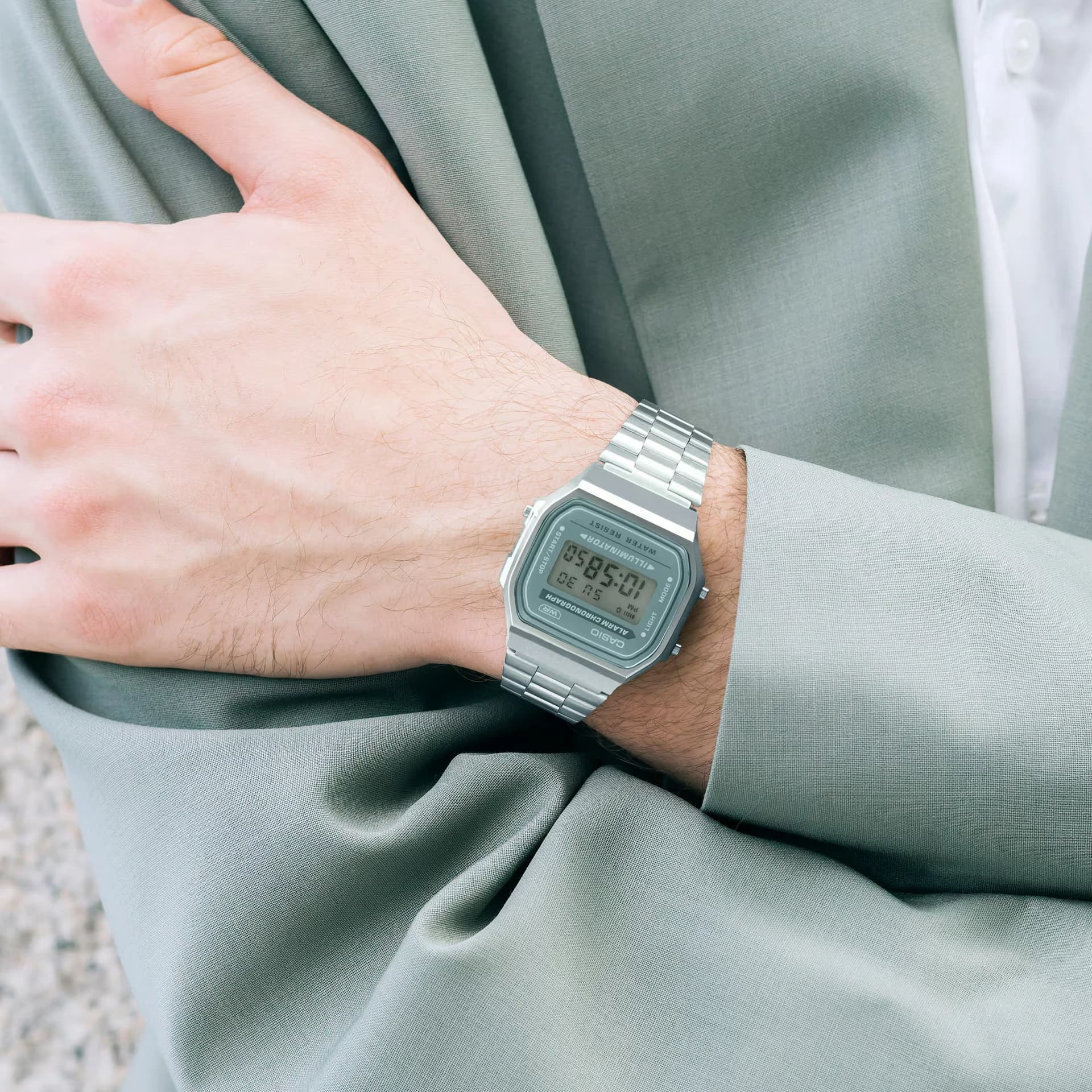 Orologio uomo CASIO A168WA-3AYES in Orologi da polso Gioielleria Cameli - Monte Urano, commercioVirtuoso.it