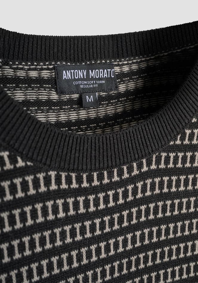 Antony Morato maglia uomo nero da uomo in Maglioni Drestige - Casamassima, commercioVirtuoso.it