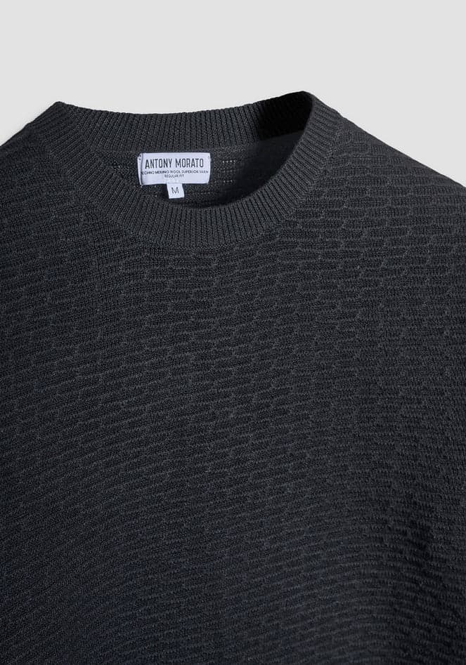 Antony Morato maglia uomo nero da uomo in Maglioni Drestige - Casamassima, commercioVirtuoso.it