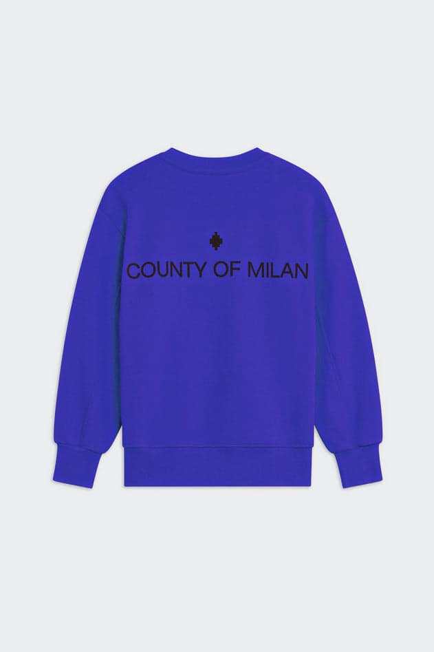 COUNTY OF MILAN KIDS felpa bambino royal da bambino in Felpe con cappuccio Drestige - Casamassima, commercioVirtuoso.it