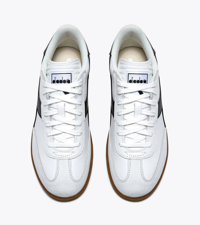 Diadora scarpe uomo bianco e nero da uomo in Sneaker casual Drestige - Casamassima, commercioVirtuoso.it