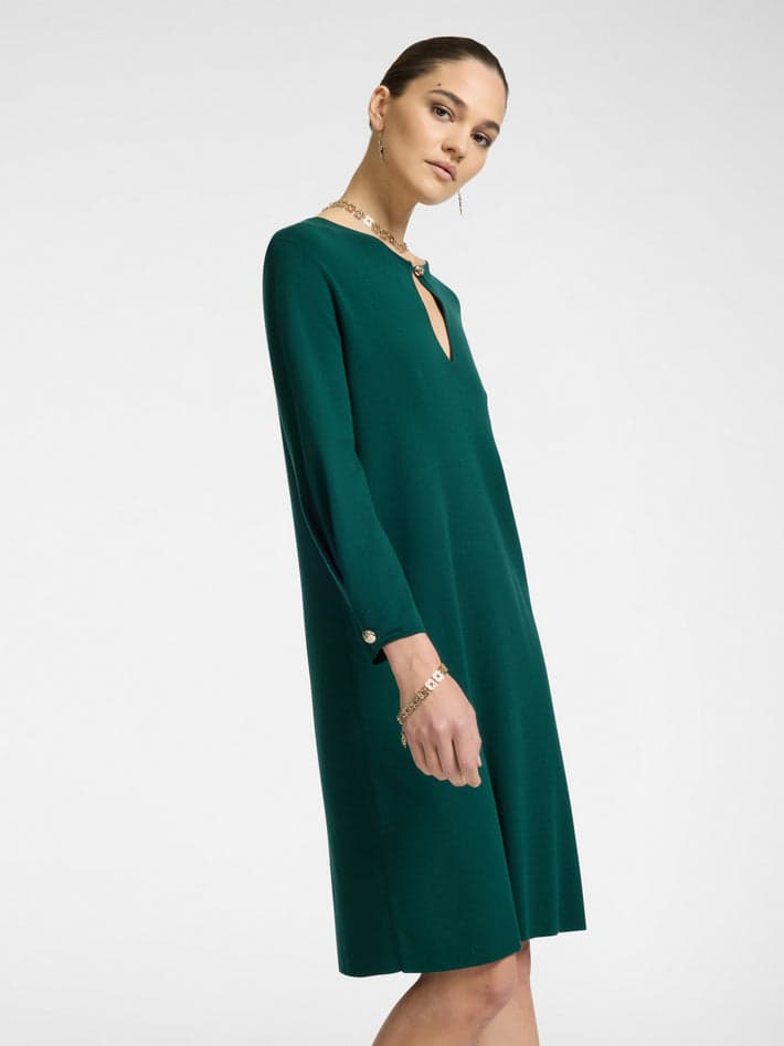 E.MIRO abito donna verde da donna in Cocktail Drestige - Casamassima, commercioVirtuoso.it