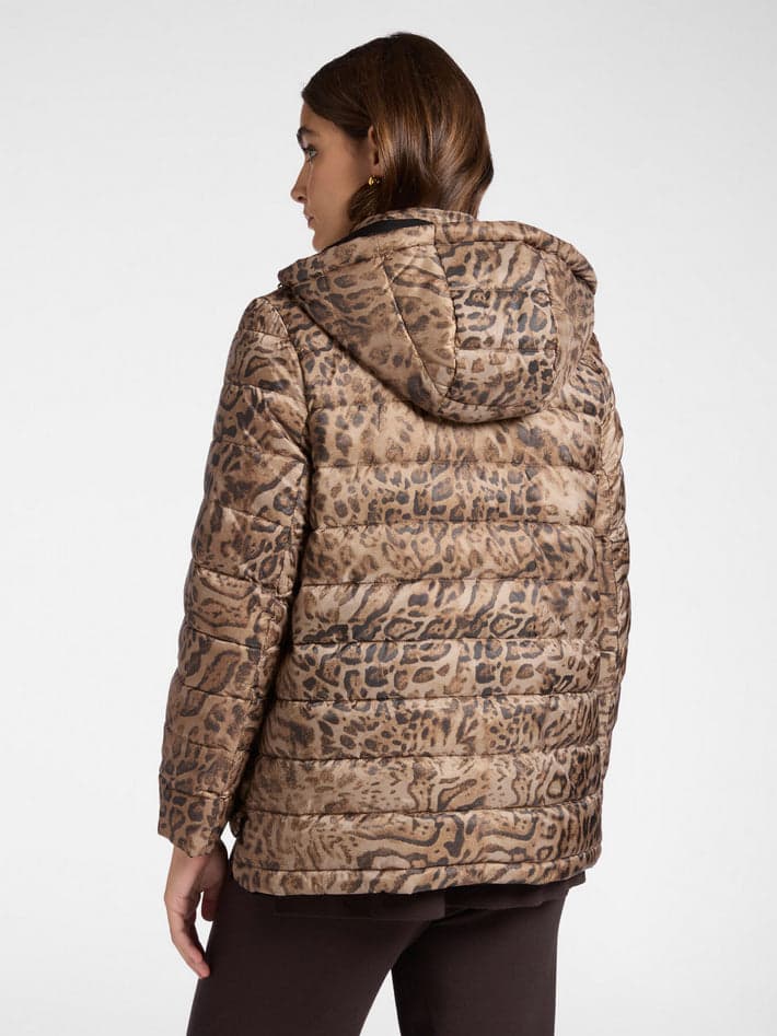E.MIRO piumino reversibile donna leopardato da donna in Giacche Drestige - Casamassima, commercioVirtuoso.it