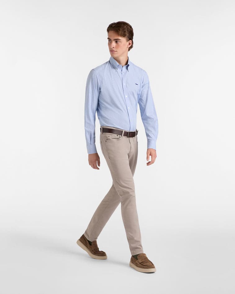 Harmont&amp;blaine camicia uomo sky da uomo in Camicie casual Drestige - Casamassima, commercioVirtuoso.it