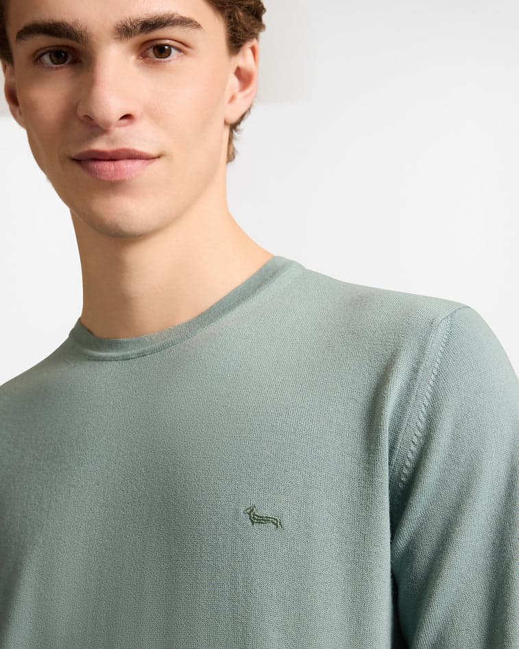 Harmont&amp;blaine pullover uomo verde chiaro da uomo in Maglioni Drestige - Casamassima, commercioVirtuoso.it