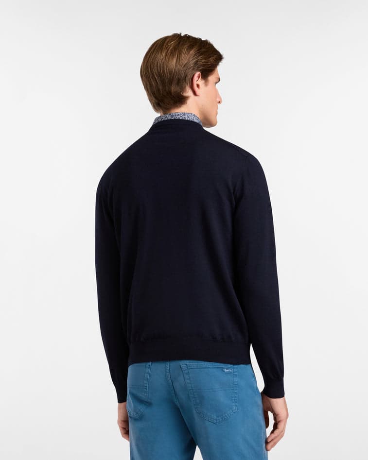 Harmont&amp;blaine pullover uomo blu navy da uomo in Maglioni Drestige - Casamassima, commercioVirtuoso.it