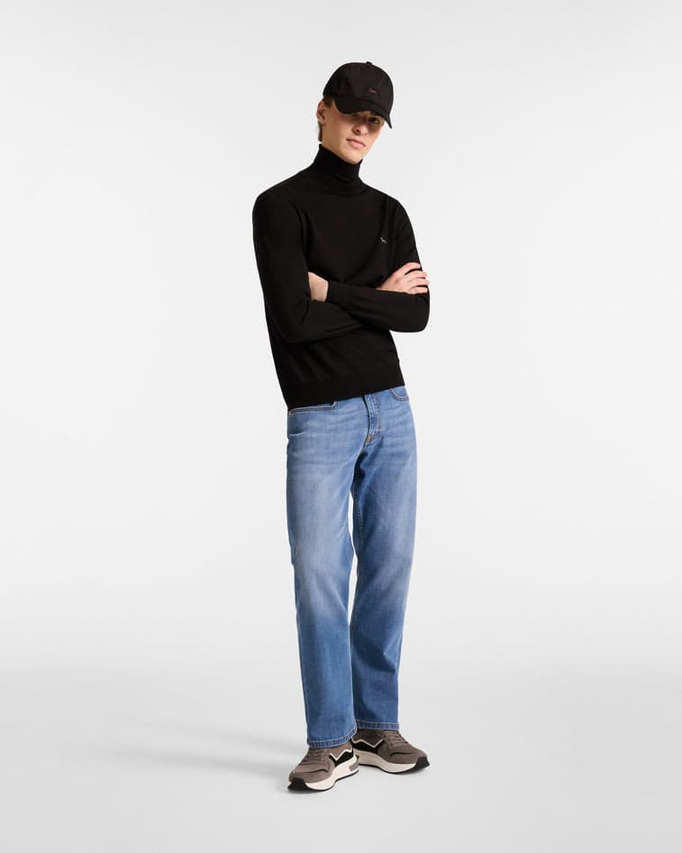 Harmont&amp;blaine maglia uomo nero da uomo in T-shirt Drestige - Casamassima, commercioVirtuoso.it