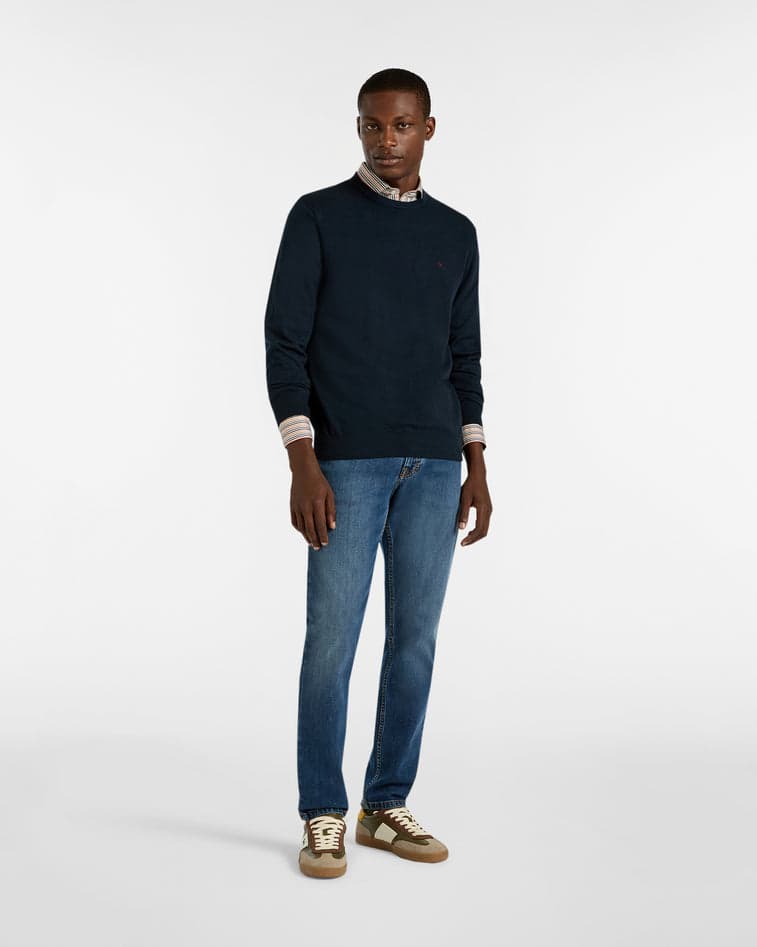 Harmont&amp;blaine pullover uomo blu navy da uomo in Felpe senza cappuccio Drestige - Casamassima, commercioVirtuoso.it