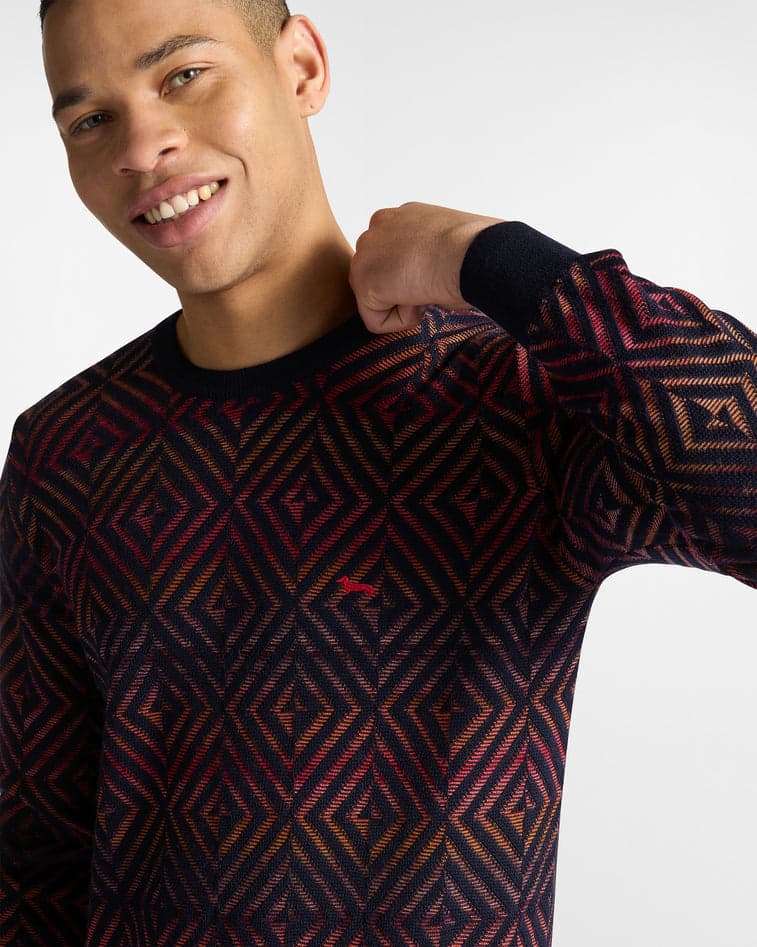 Harmont&amp;blaine pullover uomo blu navy da uomo in Maglioni Drestige - Casamassima, commercioVirtuoso.it