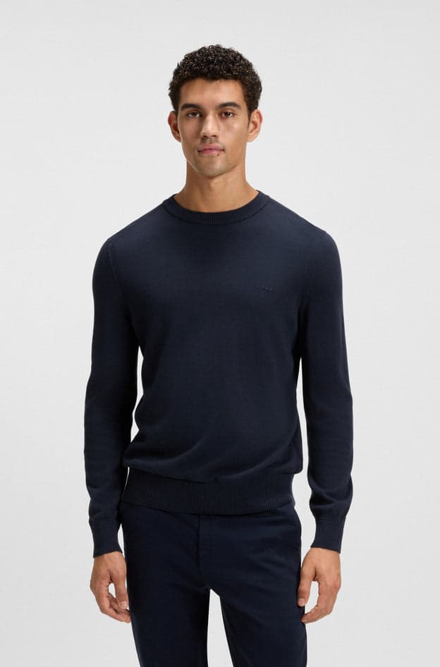 Hugo Boss maglia uomo blu scuro da uomo in T-shirt Drestige - Casamassima, commercioVirtuoso.it
