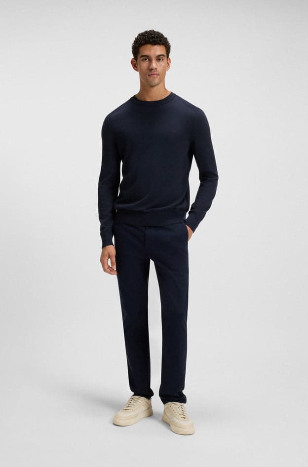 Hugo Boss maglia uomo blu scuro da uomo in T-shirt Drestige - Casamassima, commercioVirtuoso.it