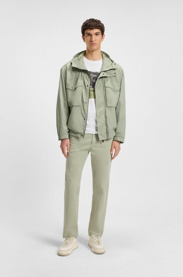 Hugo Boss giubbino uomo verde chiaro da uomo in Giacche Drestige - Casamassima, commercioVirtuoso.it