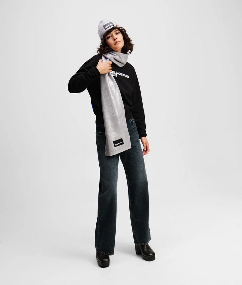 KARL LAGERFELD JEANS maglia donna nero da donna in T-shirt Drestige - Casamassima, commercioVirtuoso.it