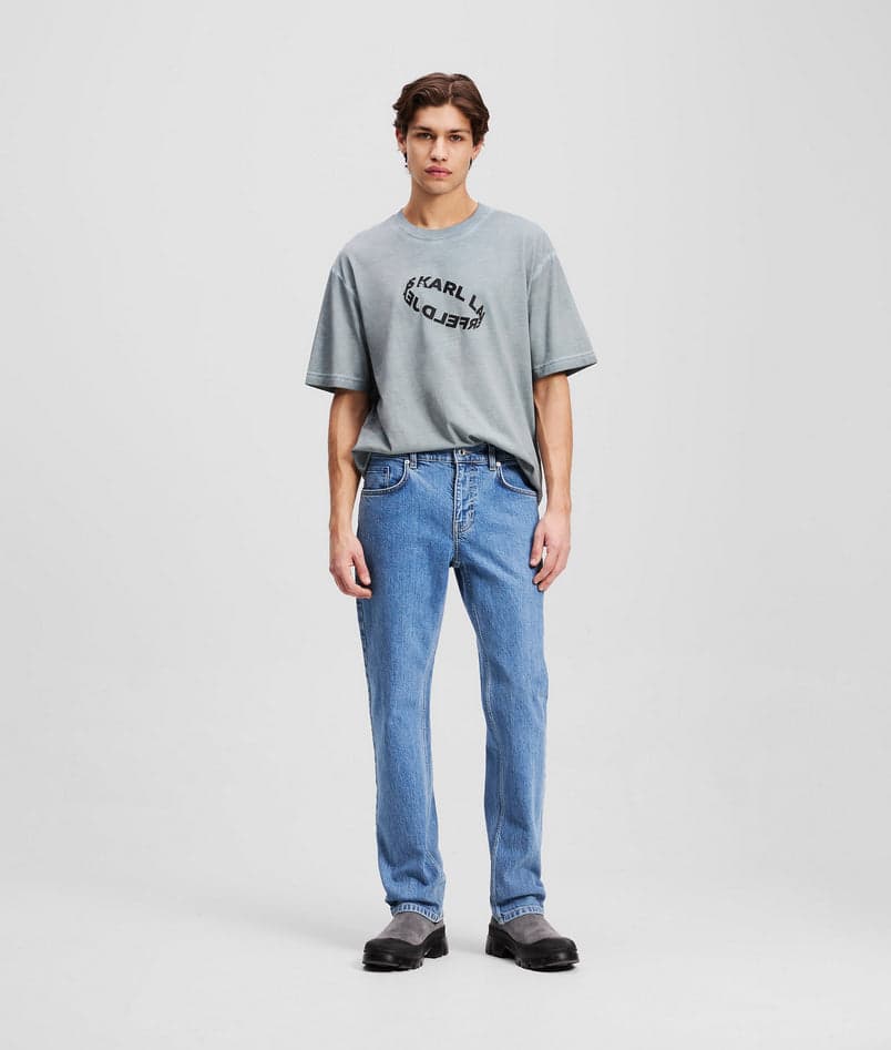 KARL LAGERFELD JEANS jeans uomo blu da uomo in Jeans Drestige - Casamassima, commercioVirtuoso.it