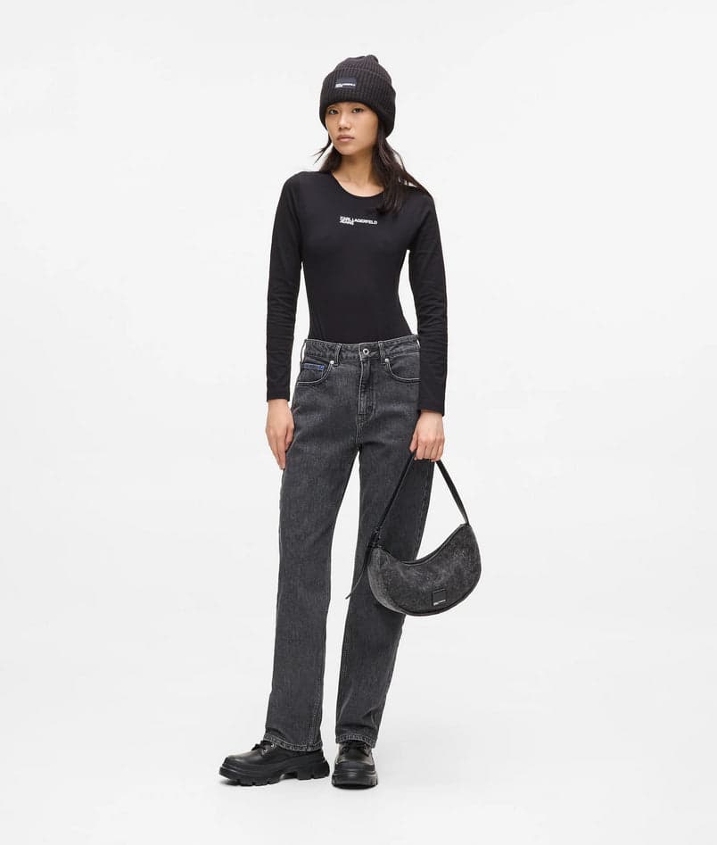 KARL LAGERFELD JEANS jeans donna nero da donna in Jeans Drestige - Casamassima, commercioVirtuoso.it