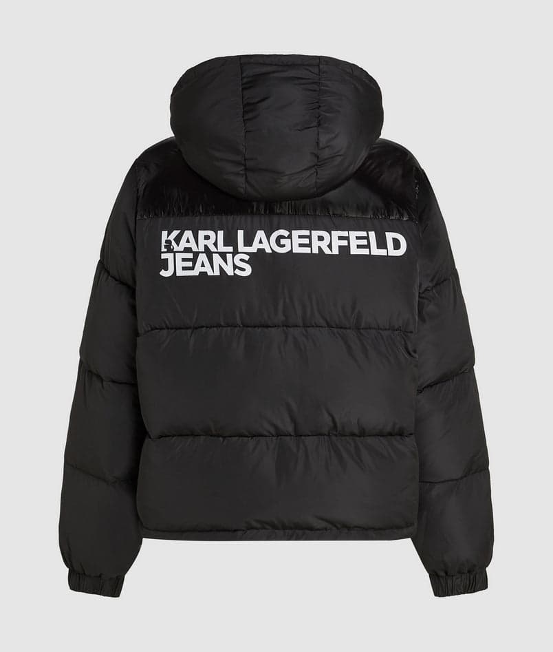 KARL LAGERFELD JEANS piumino uomo nero da uomo in Giacche Drestige - Casamassima, commercioVirtuoso.it