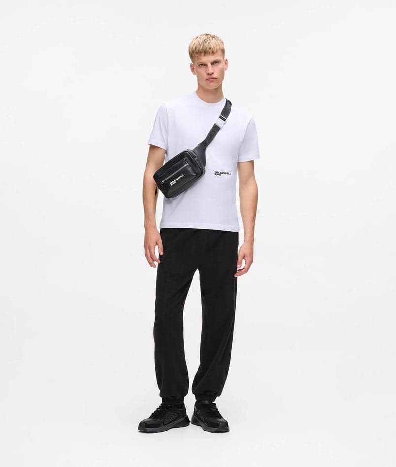 KARL LAGERFELD JEANS t-shirt uomo bianco da uomo in T-shirt Drestige - Casamassima, commercioVirtuoso.it