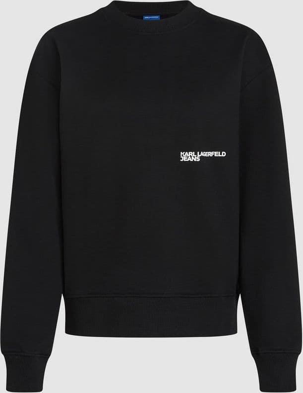 KARL LAGERFELD JEANS felpa donna nero da uomo in Felpe con cappuccio Drestige - Casamassima, commercioVirtuoso.it