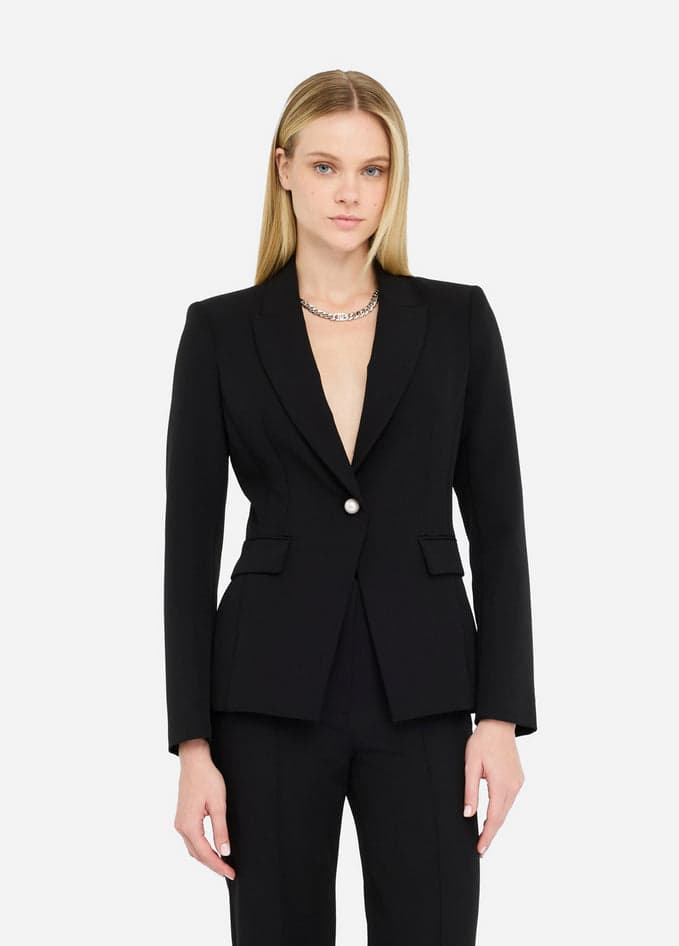 LIU JO blazer donna nero da uomo in Giacche da abito e blazer Drestige - Casamassima, commercioVirtuoso.it