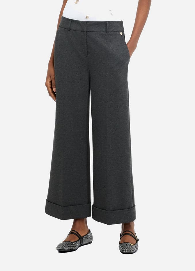 LIU JO pantaloni donna lavagna scuro da donna in Pantaloni Drestige - Casamassima, commercioVirtuoso.it