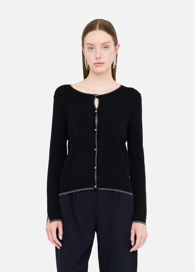 LIU JO cardigan donna nero da donna in Cardigan Drestige - Casamassima, commercioVirtuoso.it