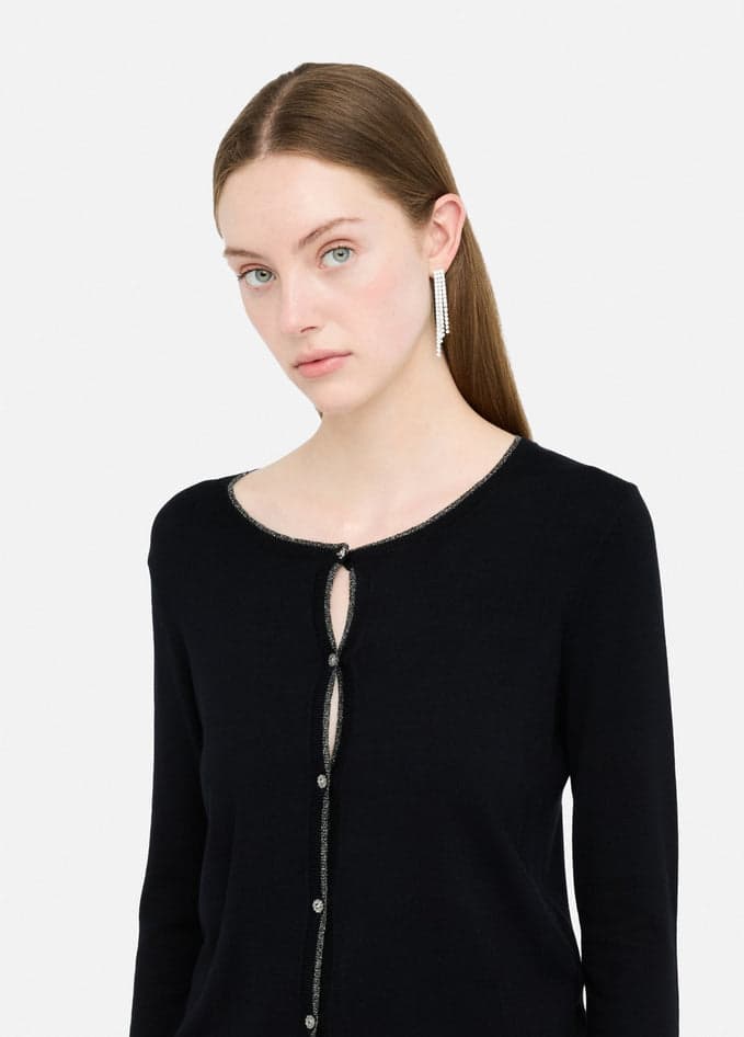 LIU JO cardigan donna nero da donna in Cardigan Drestige - Casamassima, commercioVirtuoso.it