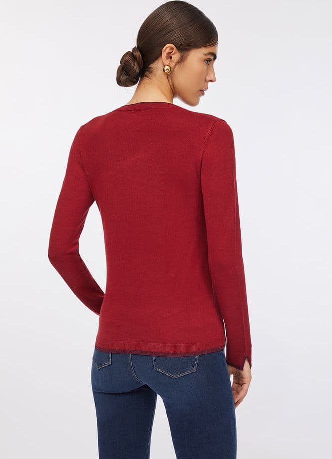 LIU JO maglia donna rosso da donna in Maglioni Drestige - Casamassima, commercioVirtuoso.it