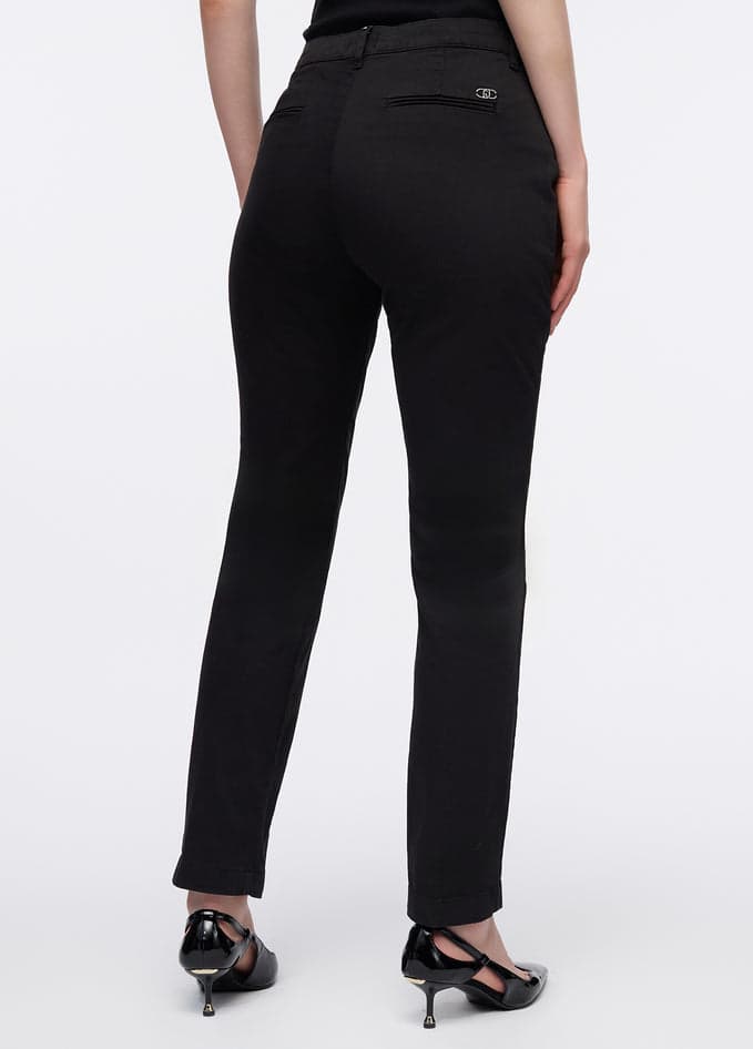 LIU JO pantaloni donna nero da donna in Pantaloni Drestige - Casamassima, commercioVirtuoso.it