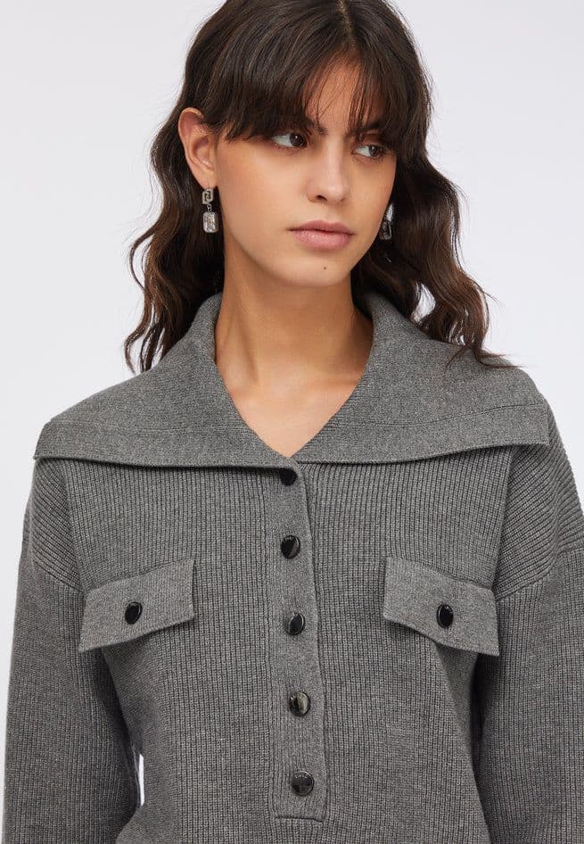 LIU JO maglia donna grigio da donna in Maglioni Drestige - Casamassima, commercioVirtuoso.it