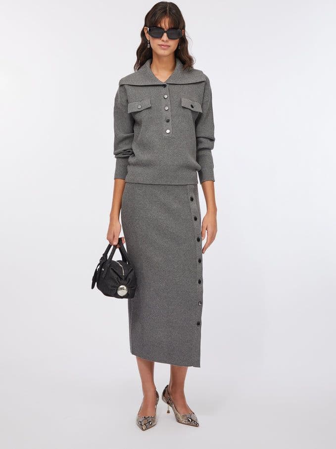 LIU JO maglia donna grigio da donna in Maglioni Drestige - Casamassima, commercioVirtuoso.it
