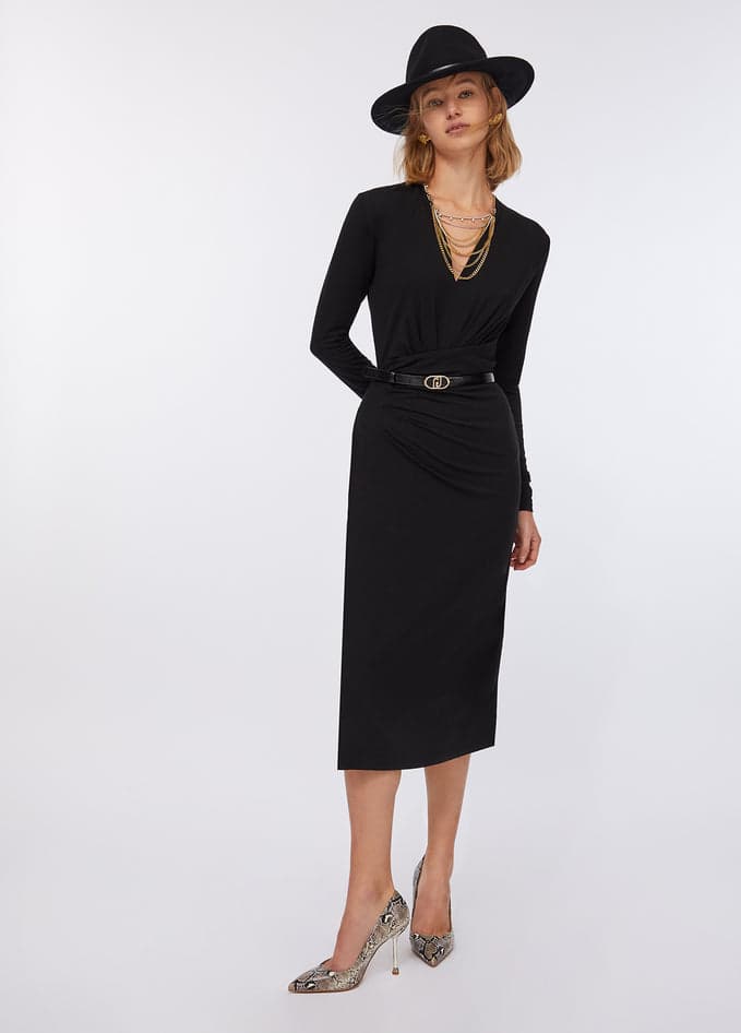 LIU JO abito donna nero da donna in Casual Drestige - Casamassima, commercioVirtuoso.it