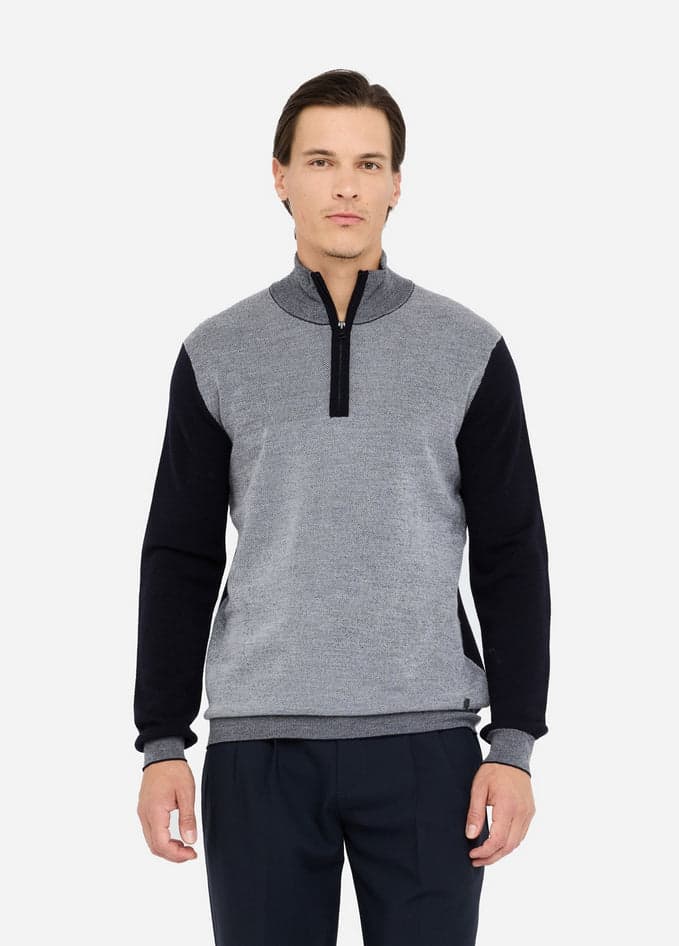 LIU JO maglia uomo blu e grigio da uomo in T-shirt Drestige - Casamassima, commercioVirtuoso.it