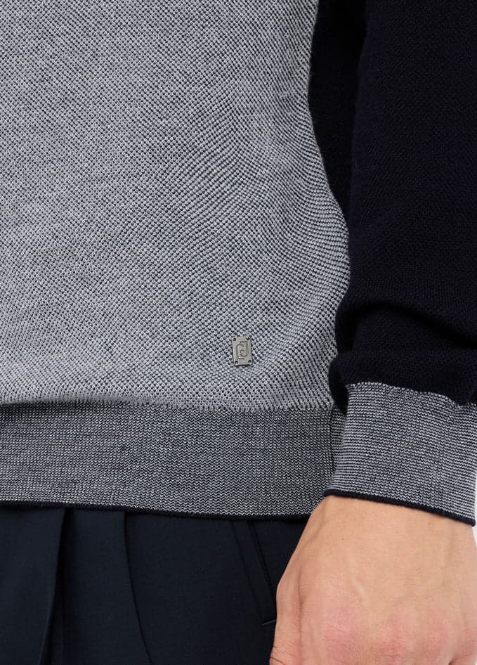 LIU JO maglia uomo blu e grigio da uomo in T-shirt Drestige - Casamassima, commercioVirtuoso.it